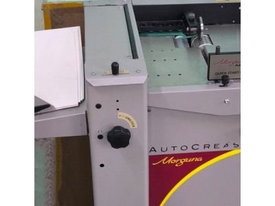Встановлено бігувальну машину Morgana AutoCreaser 33 на виробництві друкарні Паперовий Змій